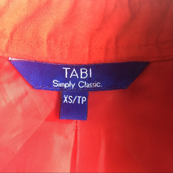 TABI Simply Classic Jacket Burnt Orange Size XS - Picture 8 of 13